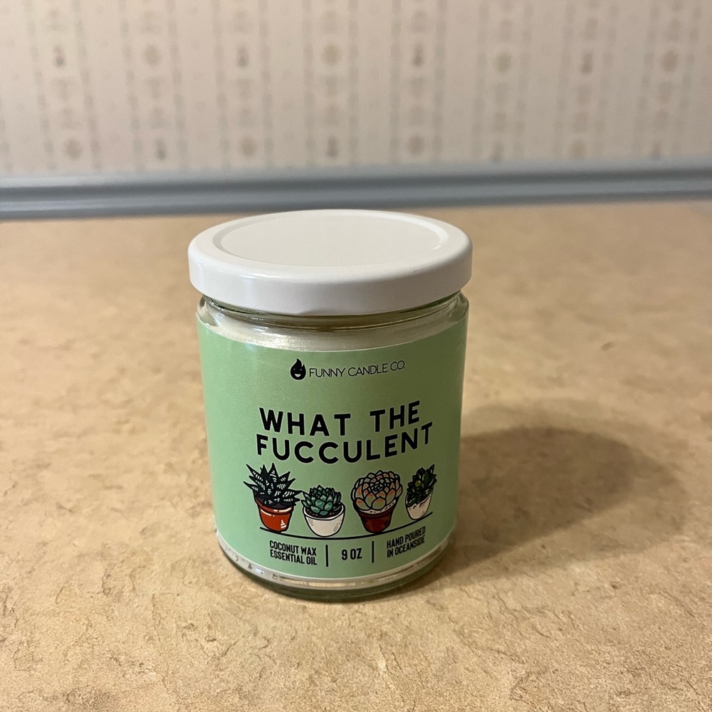 What the Fucculent Candle